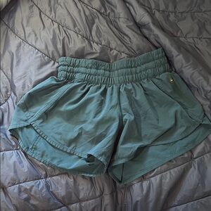 Lululemon Women's Teal Shorts